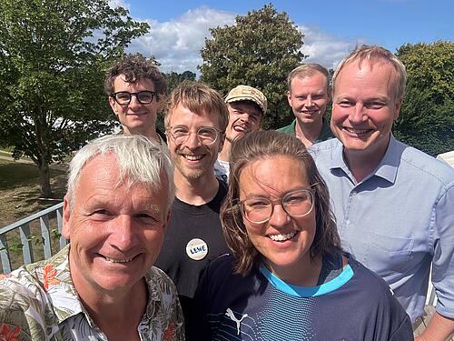 Besuch im Zeltlager Neukirchen