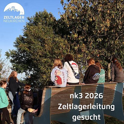 nk3 Zeltlagerleitung gesucht