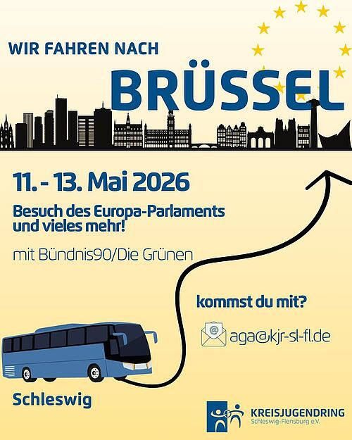 Bildungsfahrt nach Brüssel mit dem KJR