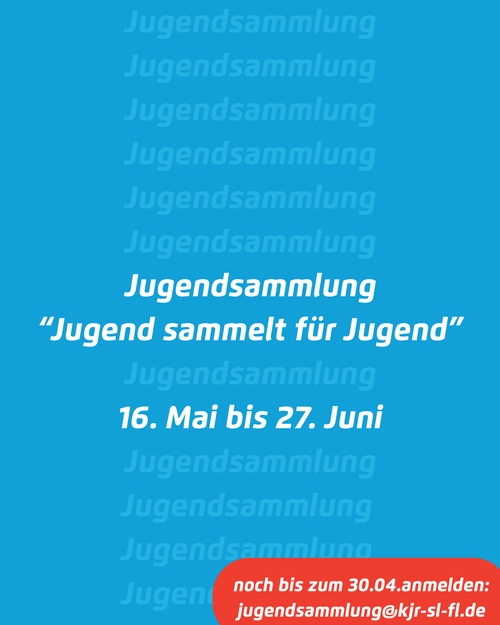 Anmeldung zur Jugendsammlung 2026